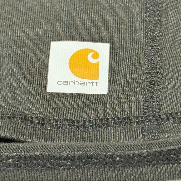 Carhartt Force Sweatshirt Womens Medium Black 1/4 Zip Pullover - Picture 3 of 9